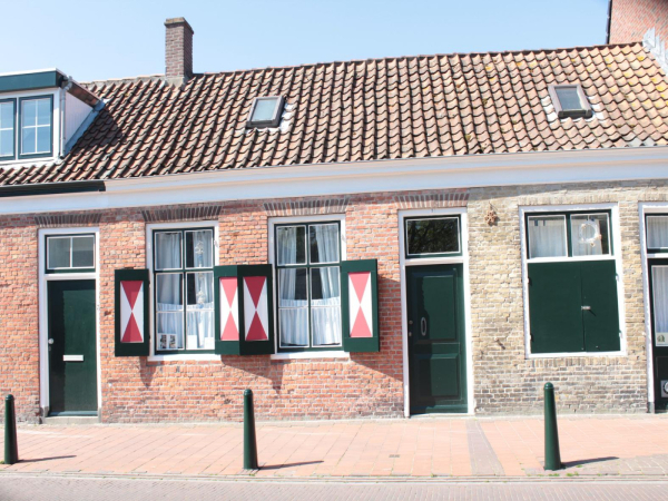 4 persoons arbeidershuisje in het centrum van Domburg