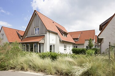 Luxe zes persoons villa op Breeduyn Village aan de Belgische kust.