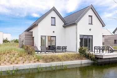 Luxury 6 person holiday home at Breeduyn Village on the Belgian coast.