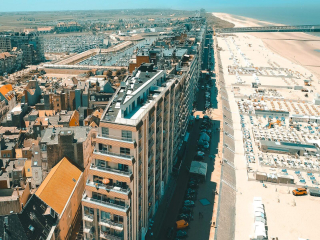 4 persons Penthouse with rooftop terrace and sea view in Blankenberge