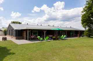 Beautiful 14 person holiday home on a farm campsite in Goirle