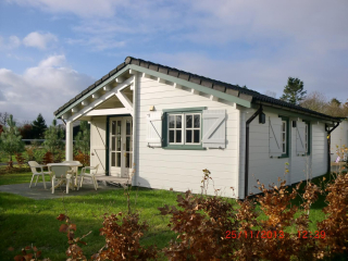 Mooie 4 persoons bungalow met een unieke ligging in het Drents-Friese...