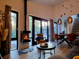 Sehr luxuriöses Ferienhaus für 6 Personen mit Sauna in der Nähe von Ha...