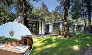 4 persoons vakantiehuis met bubbelbad en sauna op Landgoed de Schelebe...