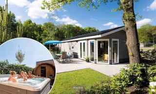 Luxury 6-person holiday home with spa on Beekbergen Recreation Park in...