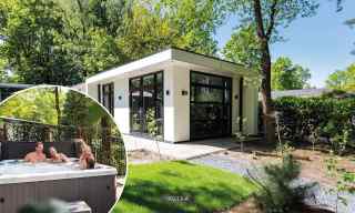 Luxe 4-persoons vakantiehuis met bubbelbad op Recreatiepark Beekbergen...
