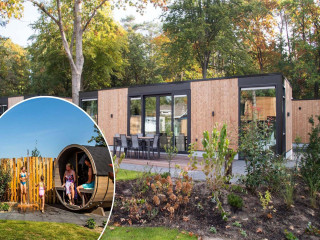 Modernes 4-Personen-Ferienhaus mit Sauna bei Garderen an der Veluwe