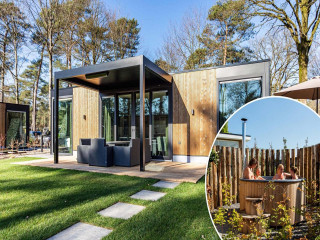 Modern 5-person holiday home with sauna and hot tub near Garderen on t...