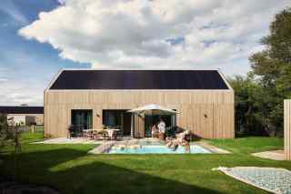 Luxuriöses 6-Personen-Ferienhaus mit privatem Pool und Sauna