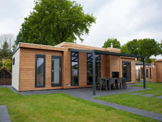 Luxus 6 Personen modernes Ferienhaus mit Sauna nahe am Wald