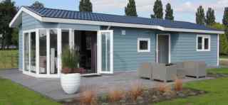 4 persons chalet with corner window on holiday park in Nijkerk