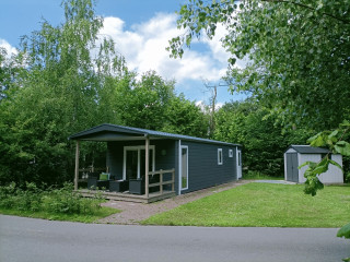 Lovely 4 person chalet near the Drents-Friese Wold and the Fochteloërv...