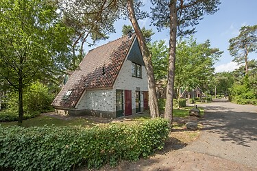 Restyled comfort 8-people bungalow in the woods of Noord-Brabant.