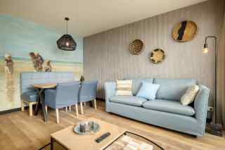 New! Beautiful 2 bedroom apartment right on the beach of Egmond aan Ze...