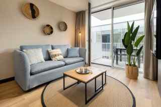 New! Beautiful 3 people apartment right on the beach of Egmond aan Zee...