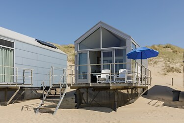 Strandhuis voor 4-6 personen gelegen aan het strand van Julianadorp