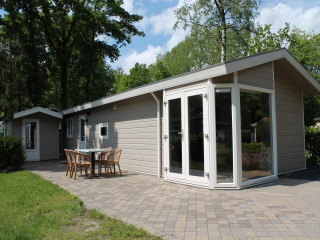 Luxery 4 persons chalet in the woods near Steenwijk