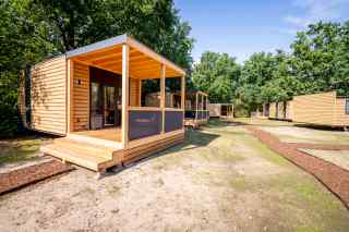 2-person lodge on city campsite in Ghent