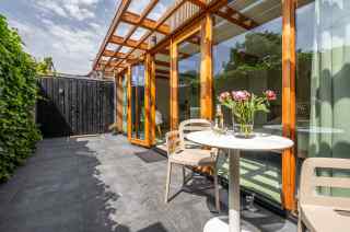 Luxe 2-persoons vakantiehuis met airco in centrum van Domburg