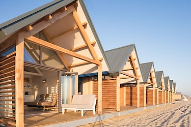 Strandhuis voor 4-5 personen gelegen op Noordzee Resort Vlissingen