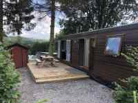 Schönes Mobilheim für 4 Personen auf einem Panorama-Campingplatz im He...