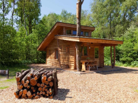 Wooden chalet for 6 persons in wooded area