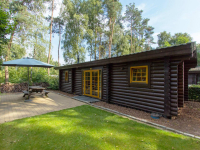 Wooden chalet for 5 persons in wooded area