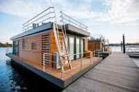 House boat voor 4 personen op vakantiepark Leukermeer in Well