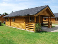 Cozy, wooden holiday chalet for 6 persons on mini-chalet park in Ossen...