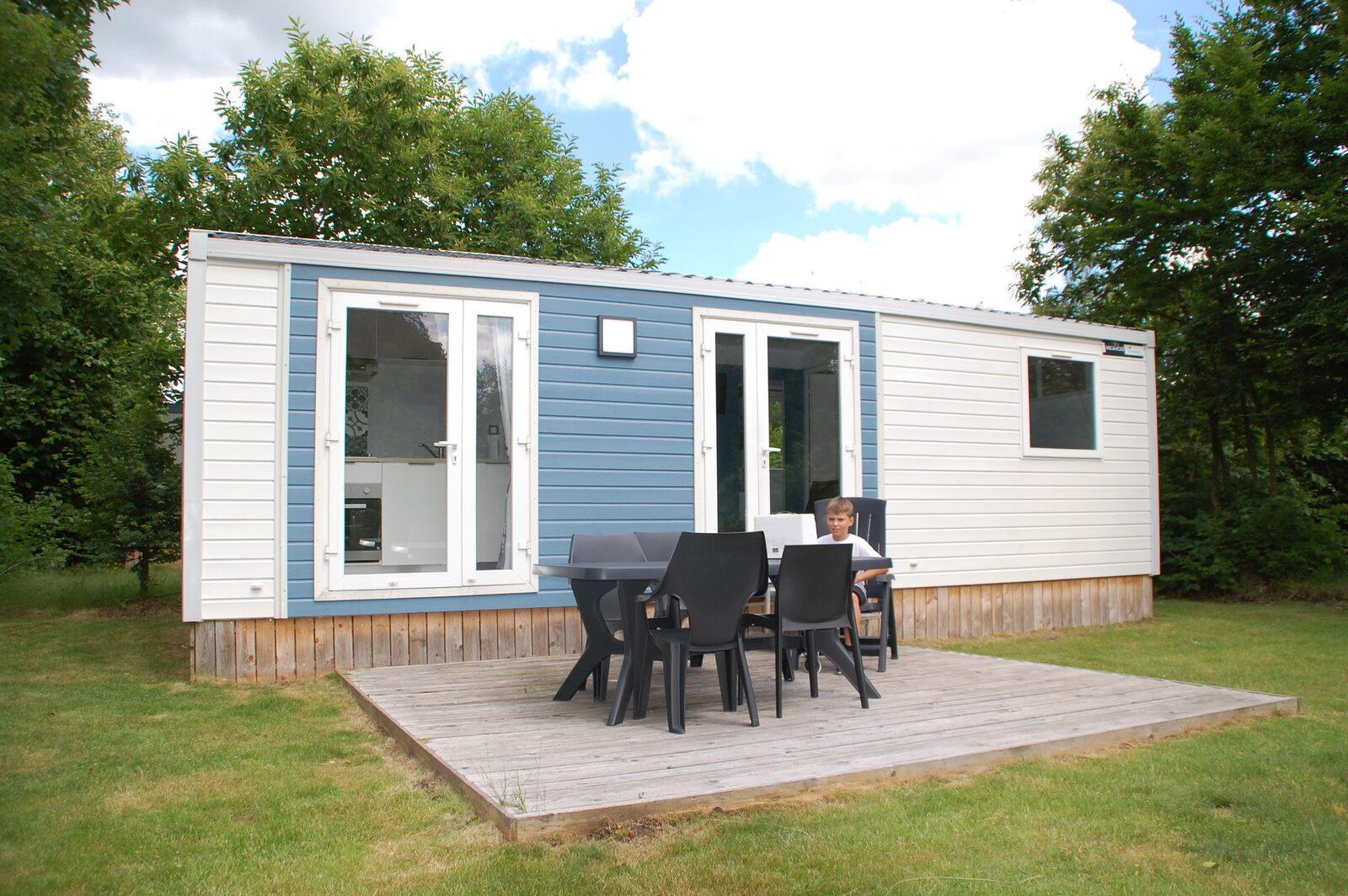 Leuke 6 persoons mobile home op Vakantiepark Baalse Hei