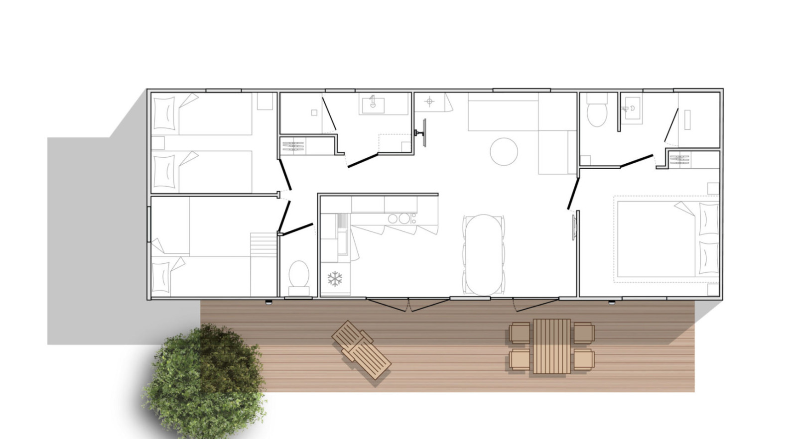Chalet in Poppel voor 6 personen foto 18