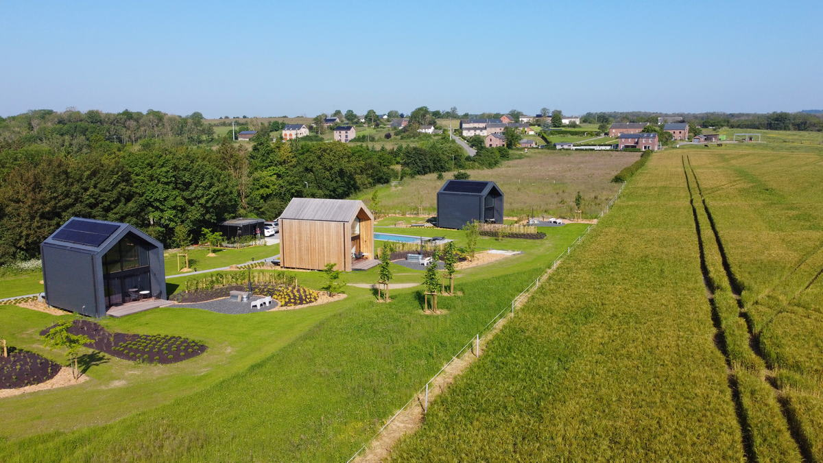 Tweepersoons Natuurlodge met hottub in Durbuy