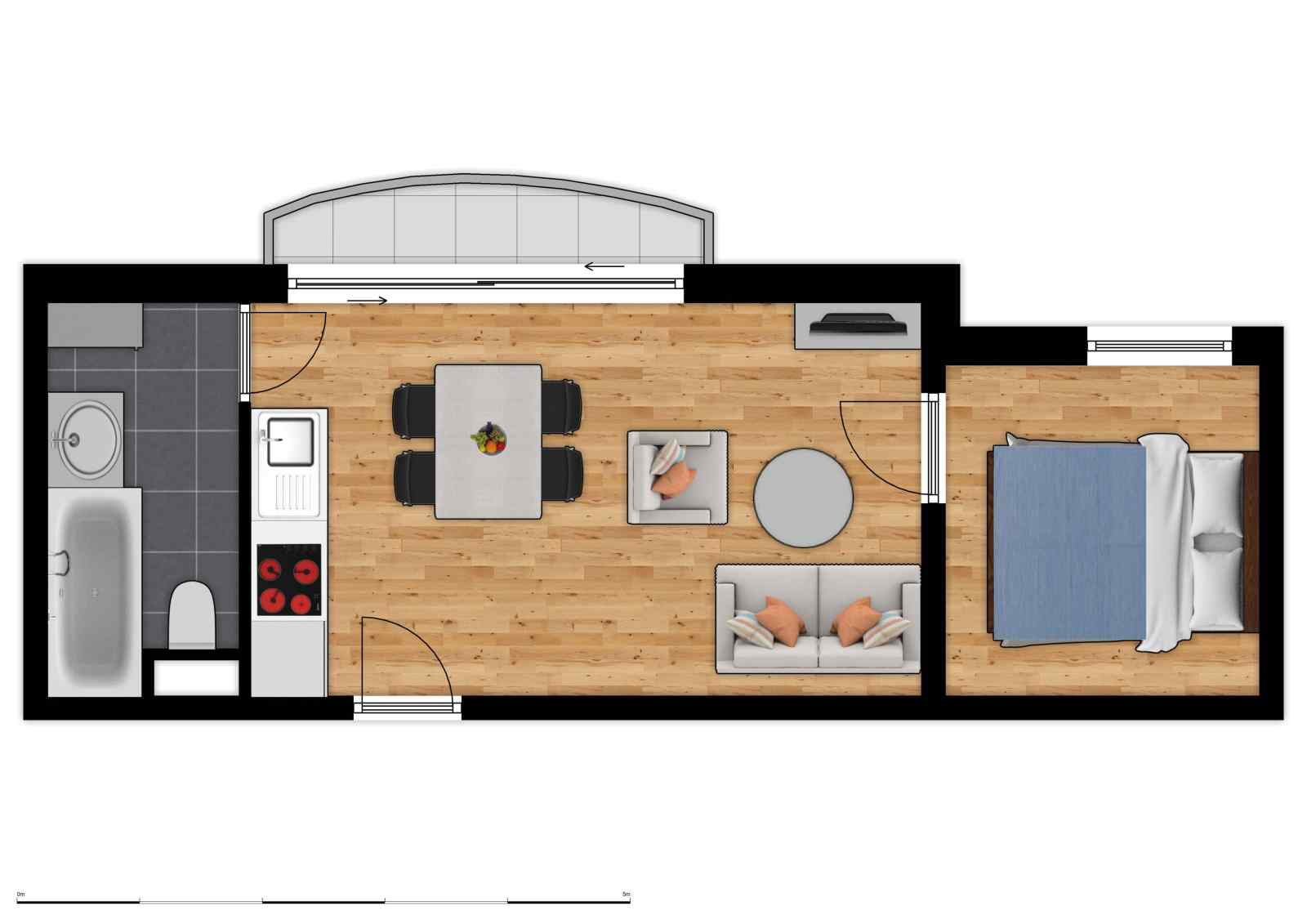 2-persoons-appartement-met-slaapkamer-in-het-centrum-van-de-haan-belgische-kust