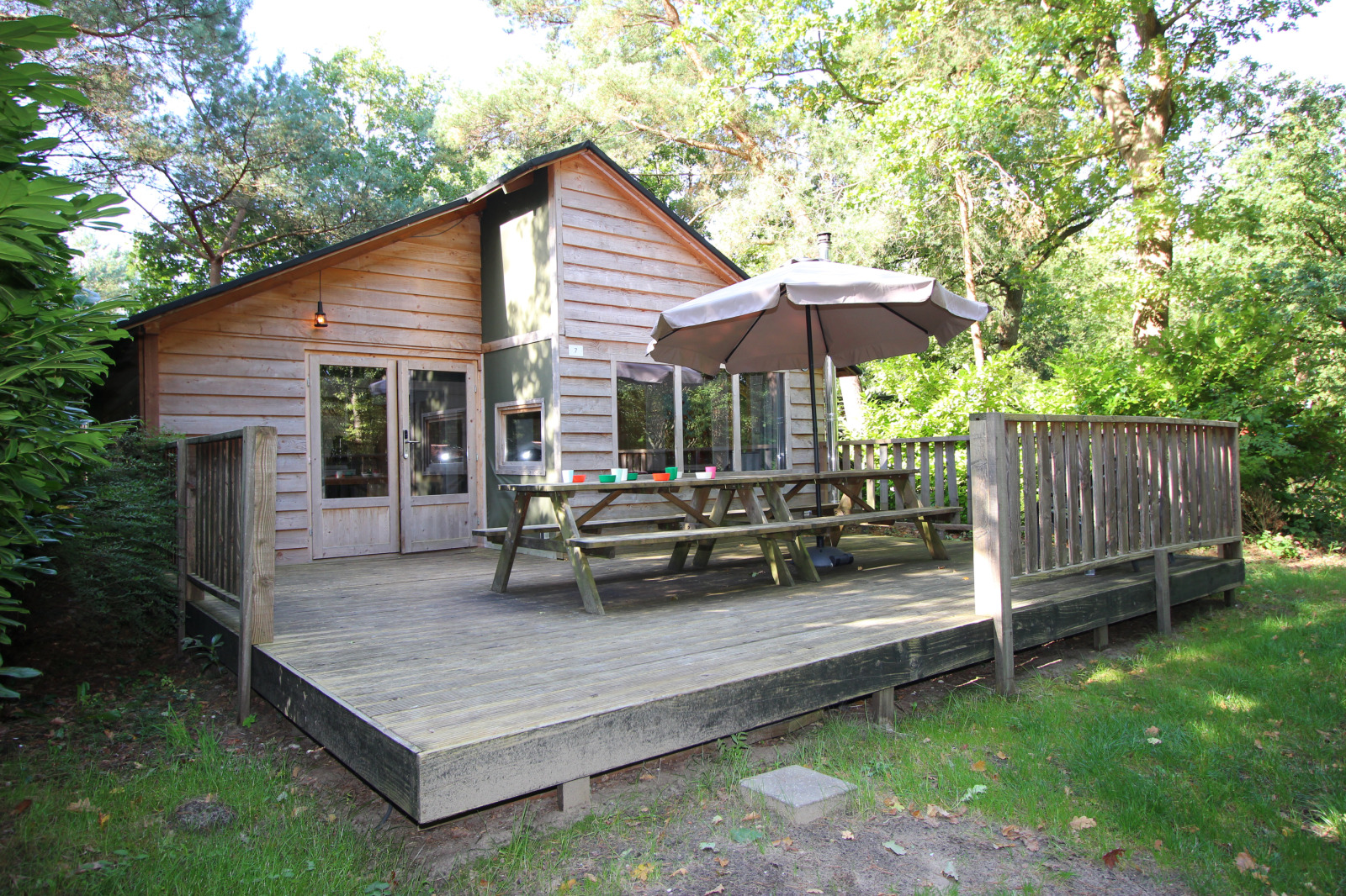 10 persoons groepsaccommodatie met 5 slaapkamers op vakantiepark Ruinen — groepsaccommodatie in Drenthe