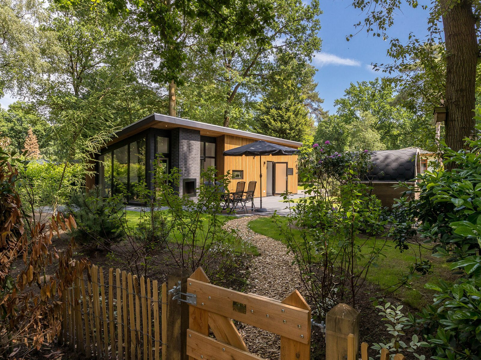 Sfeervolle 4 persoons vakantiewoning met sauna op de Veluwe.