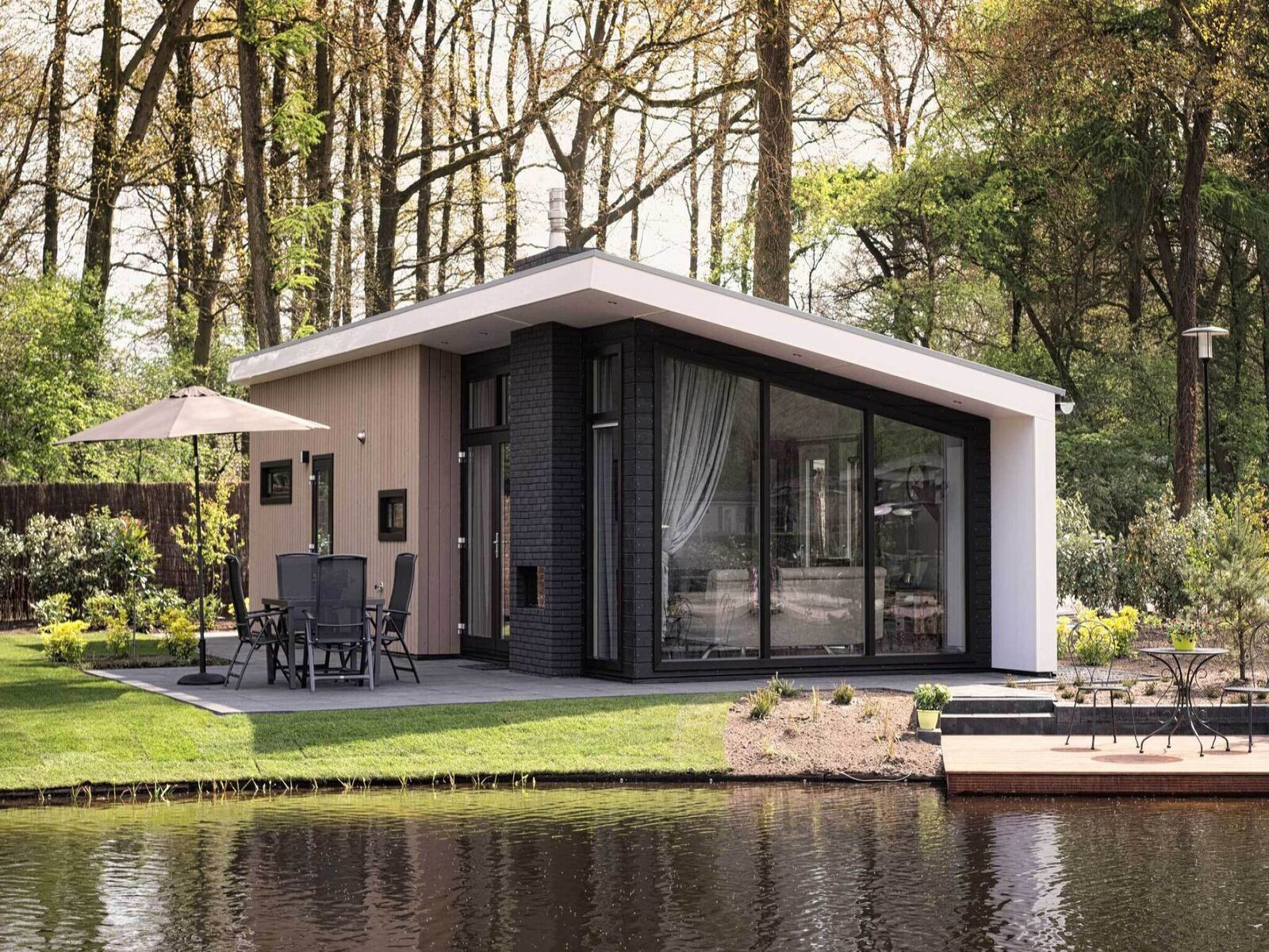 Comfortabele 4 persoons vakantiewoning met hottub op de Veluwe