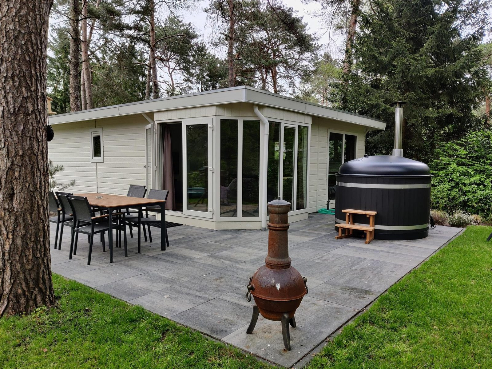 6 persoons vakantiewoning met Hottub op Vakantiepark Be