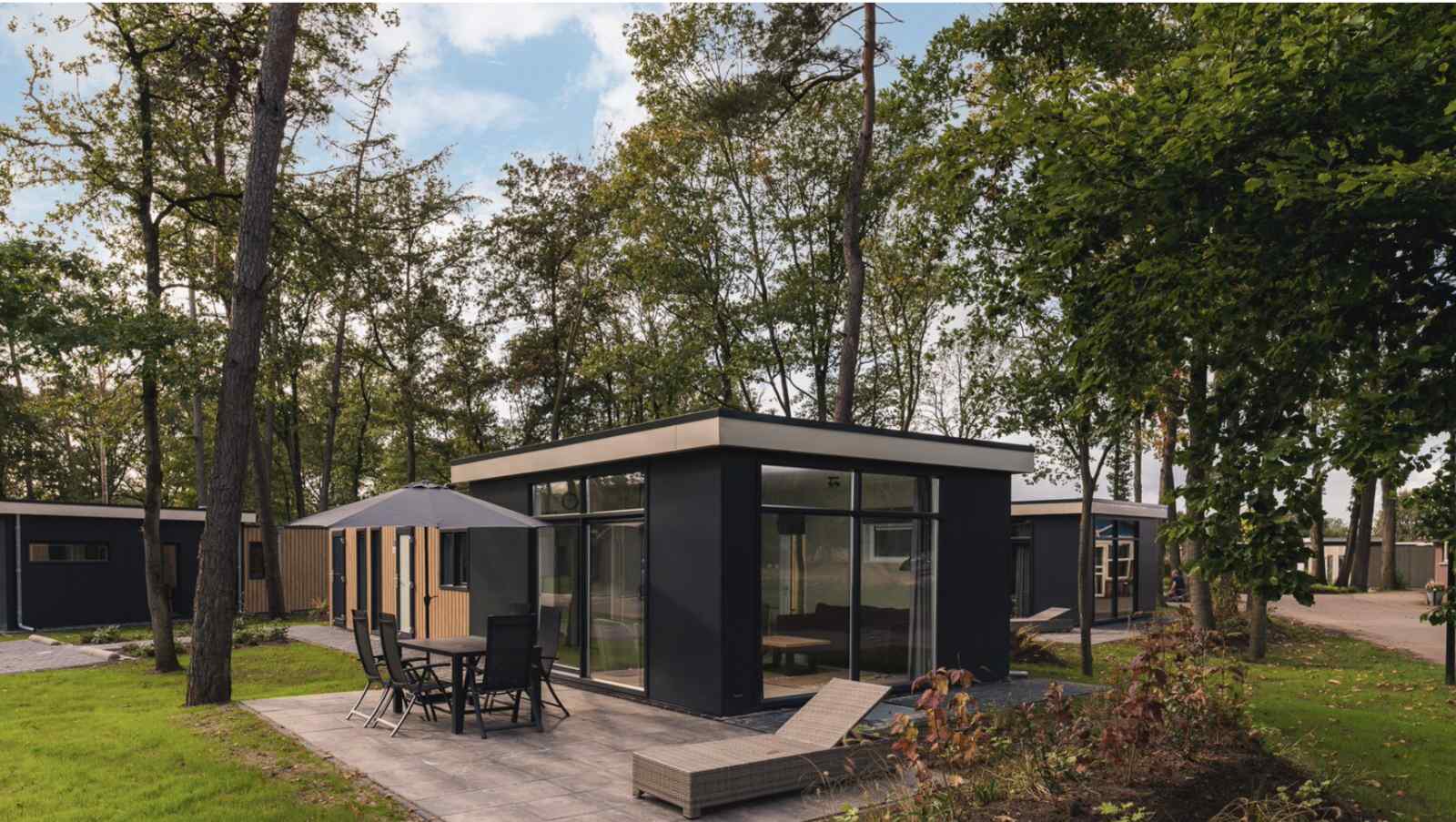 Luxe 5 persoons vakantie-lodge met infrarood cabine in de Achterhoek nabij Lochem - Nederland - Europa - Lochem