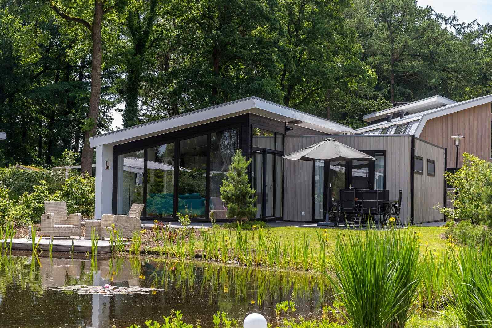 6 persoons lodge met hottub op een vakantiepark in de Veluwe - Nederland - Europa - Wekerom