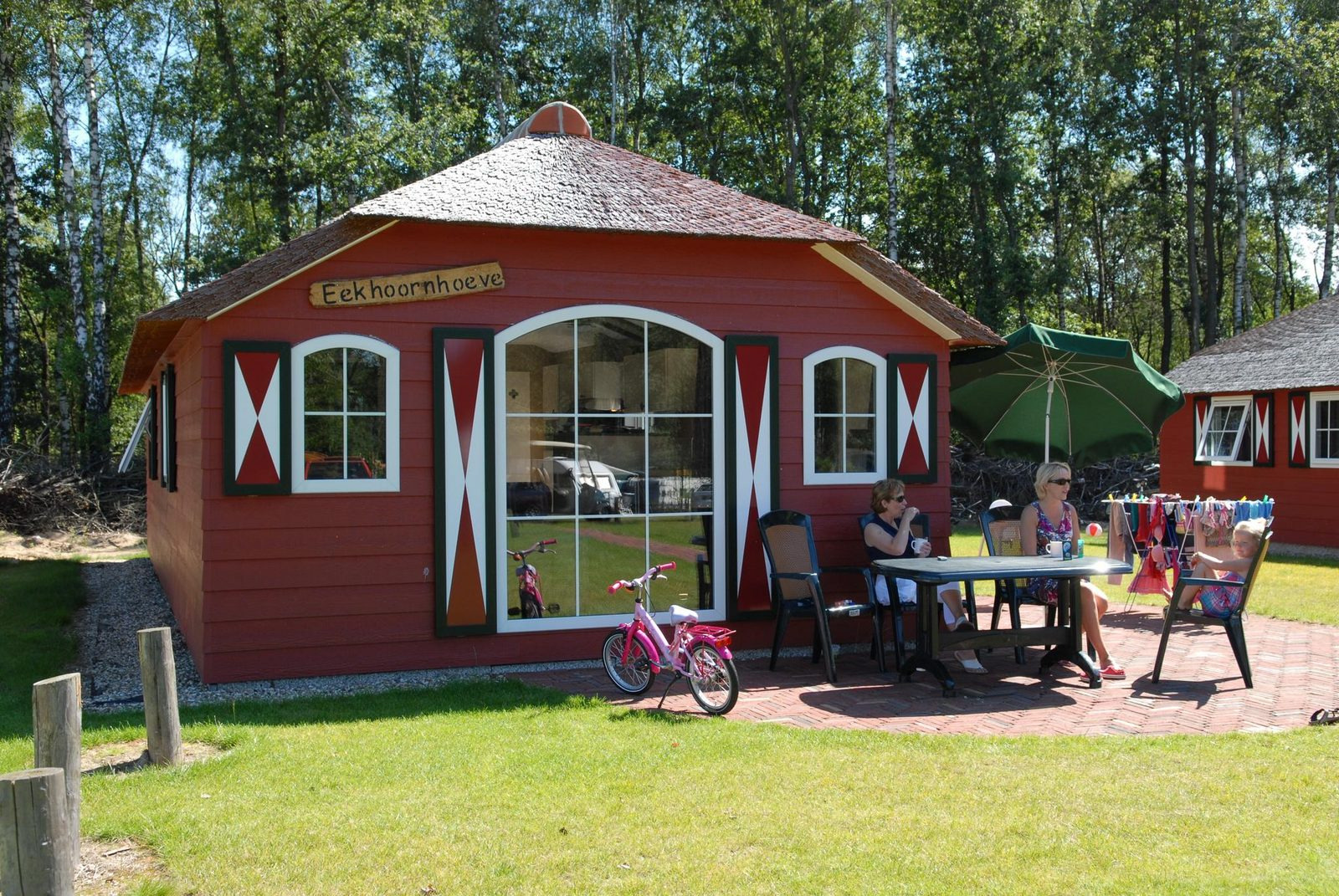 8 persoons boerderij op de Pampel in Hoenderloo