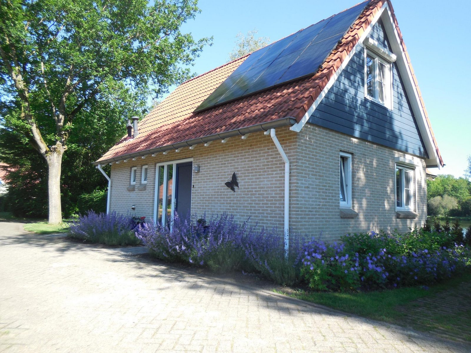 Vakantiehuis voor 6 personen gelegen aan viswater in We