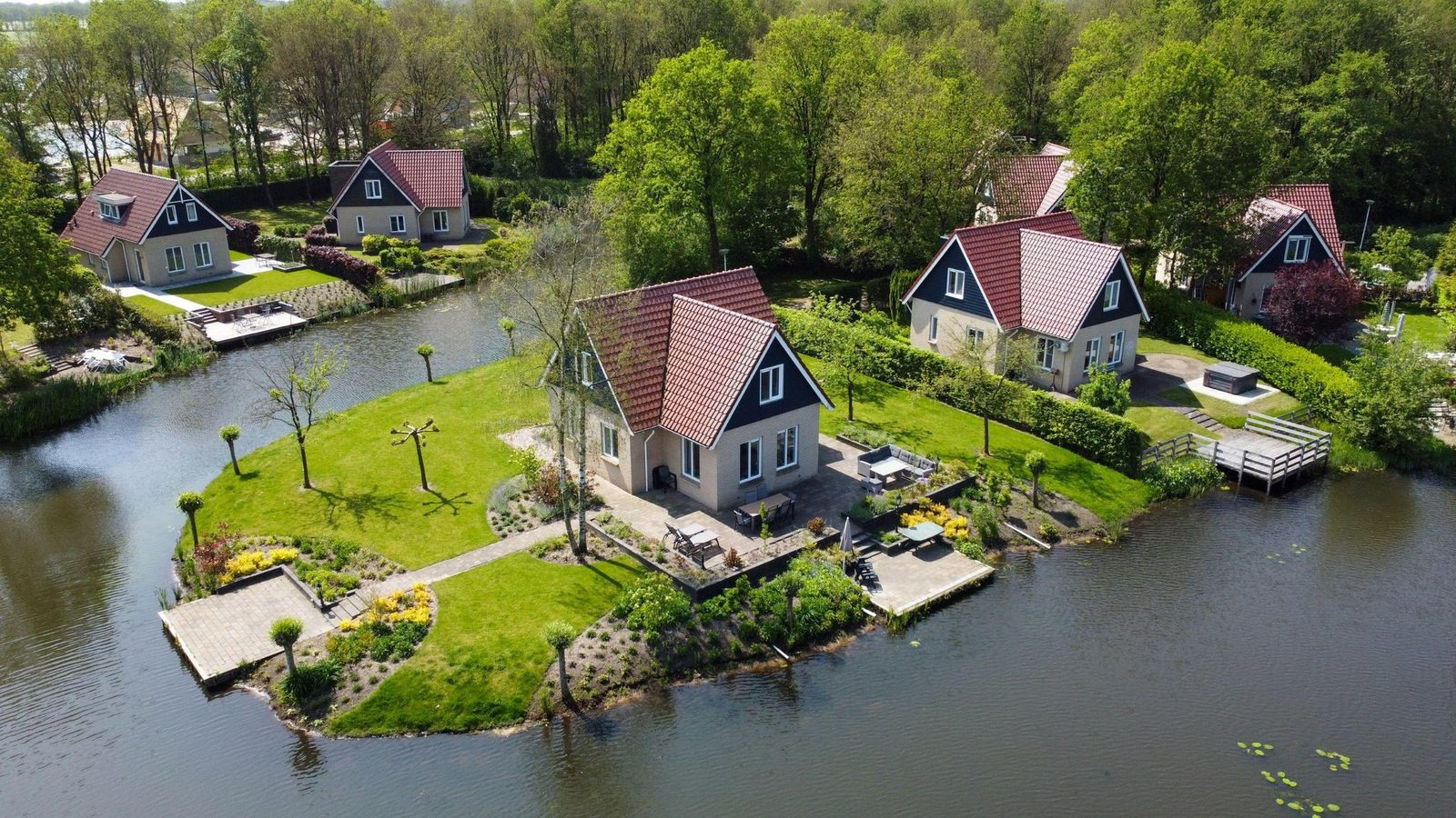 Heerlijk 8 persoons vakantiehuis met sauna en zonnehemel in Westerbork