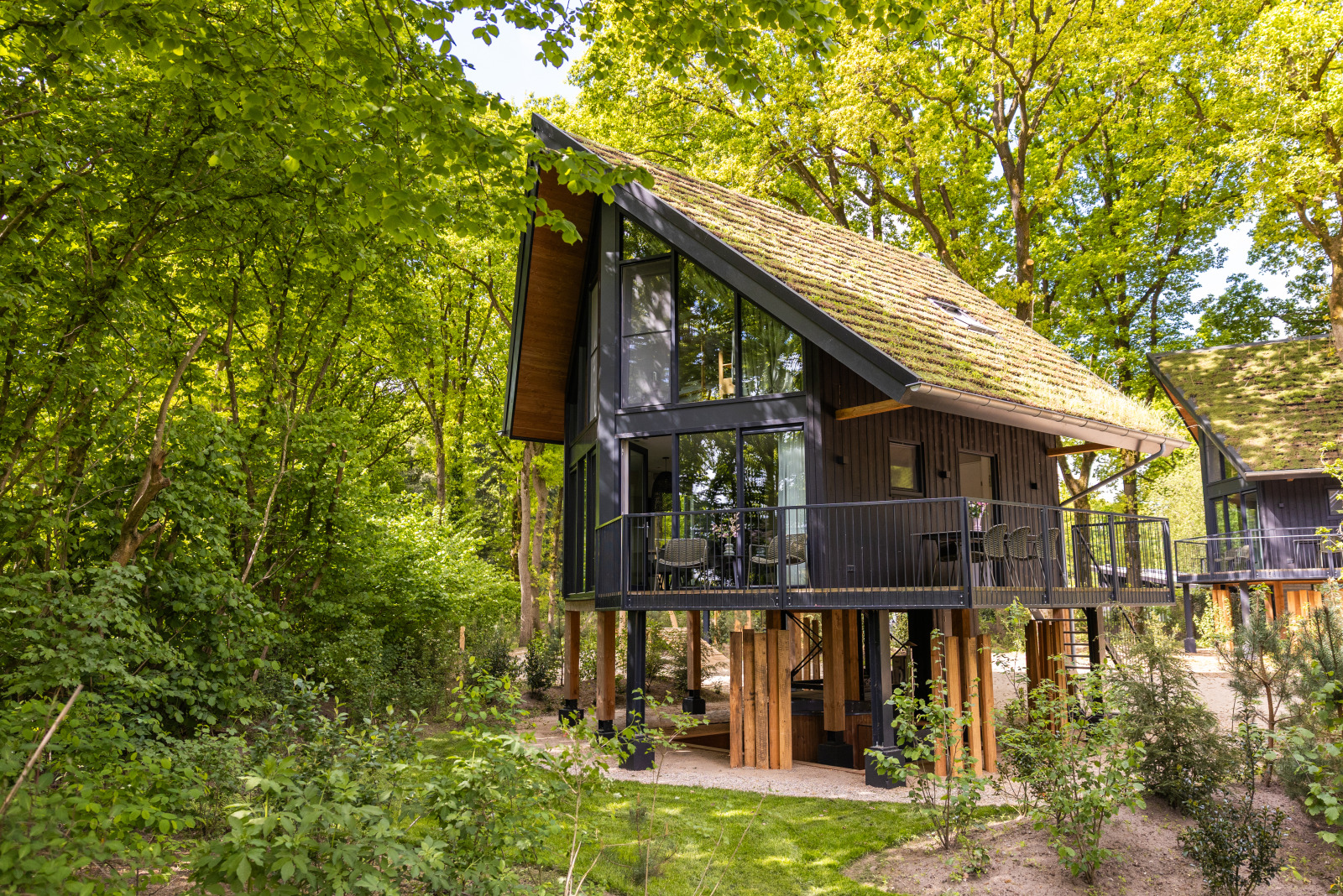 Duurzaam 5 persoons vakantiehuis met hottub op de Veluwe
