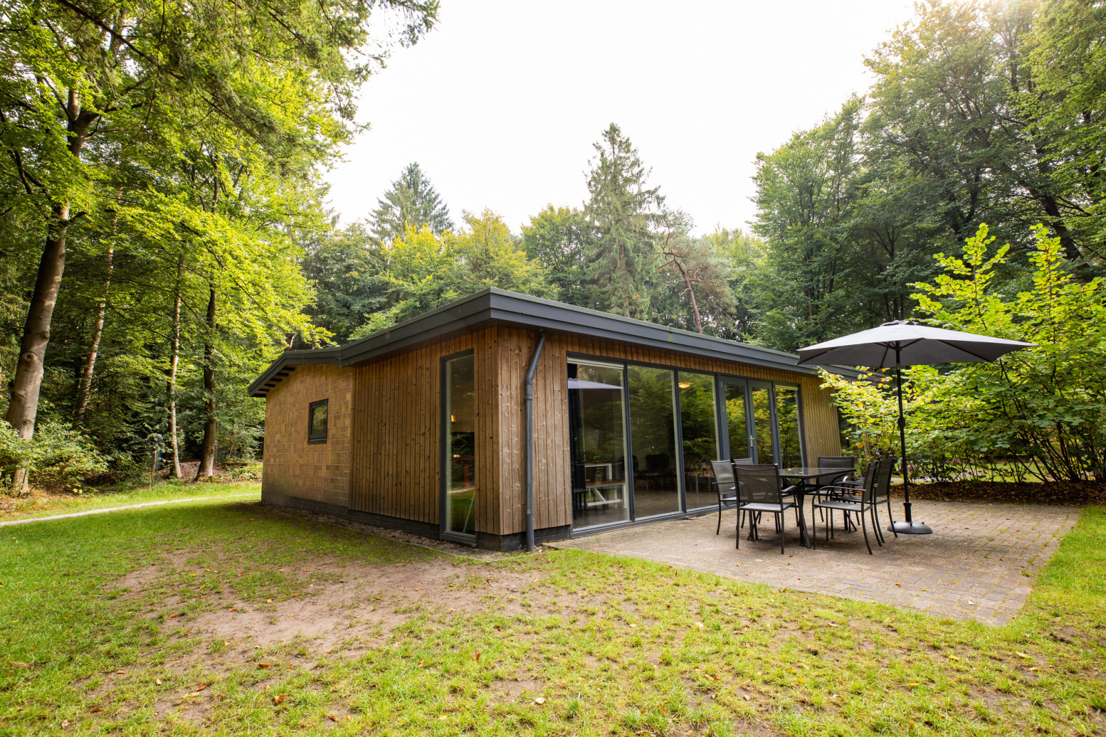 Ruime 12-persoons bungalow met bubbelbad op kindvriendelijk vakantiepark in Drenthe — groepsaccommodatie in Norg