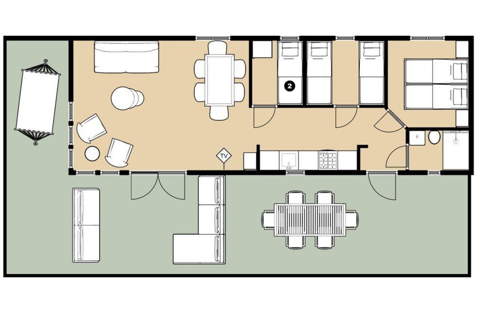 Recreatiewoning in Nunspeet voor 6 personen foto 5