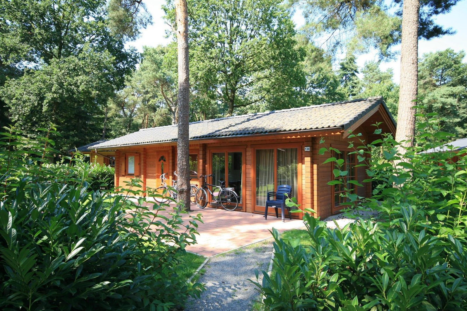 Knus 4 persoons chalet op prachtig vakantiepark in de A