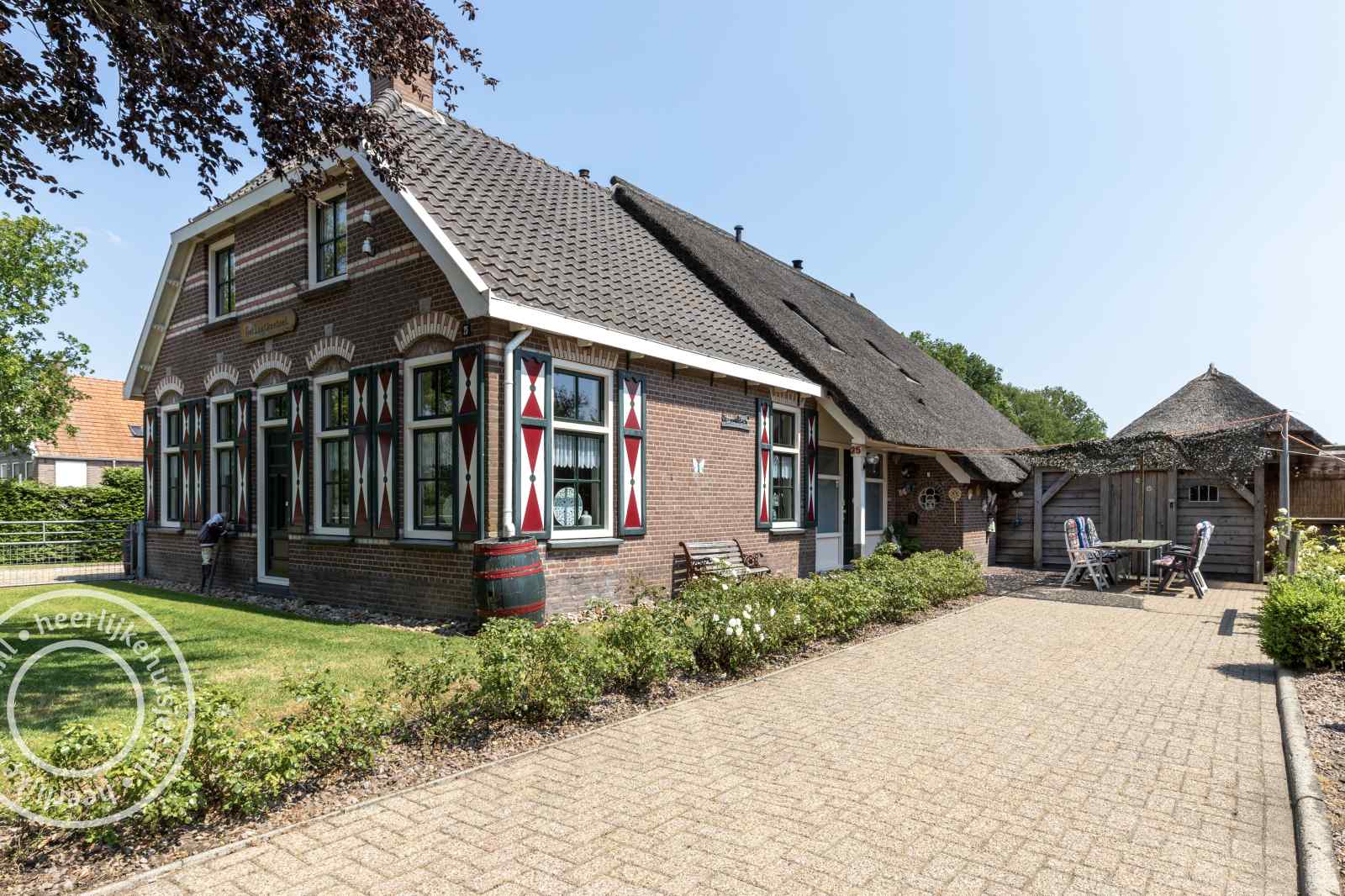 Mooie 12 persoons groepsaccommodatie in Drenthe