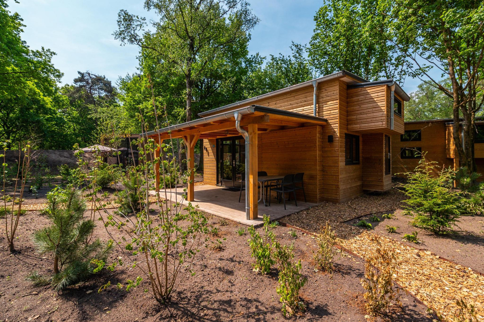 Gezellig 4 peroons Tiny House op vakantiepark Hooge Veluwe nabij Arnhem