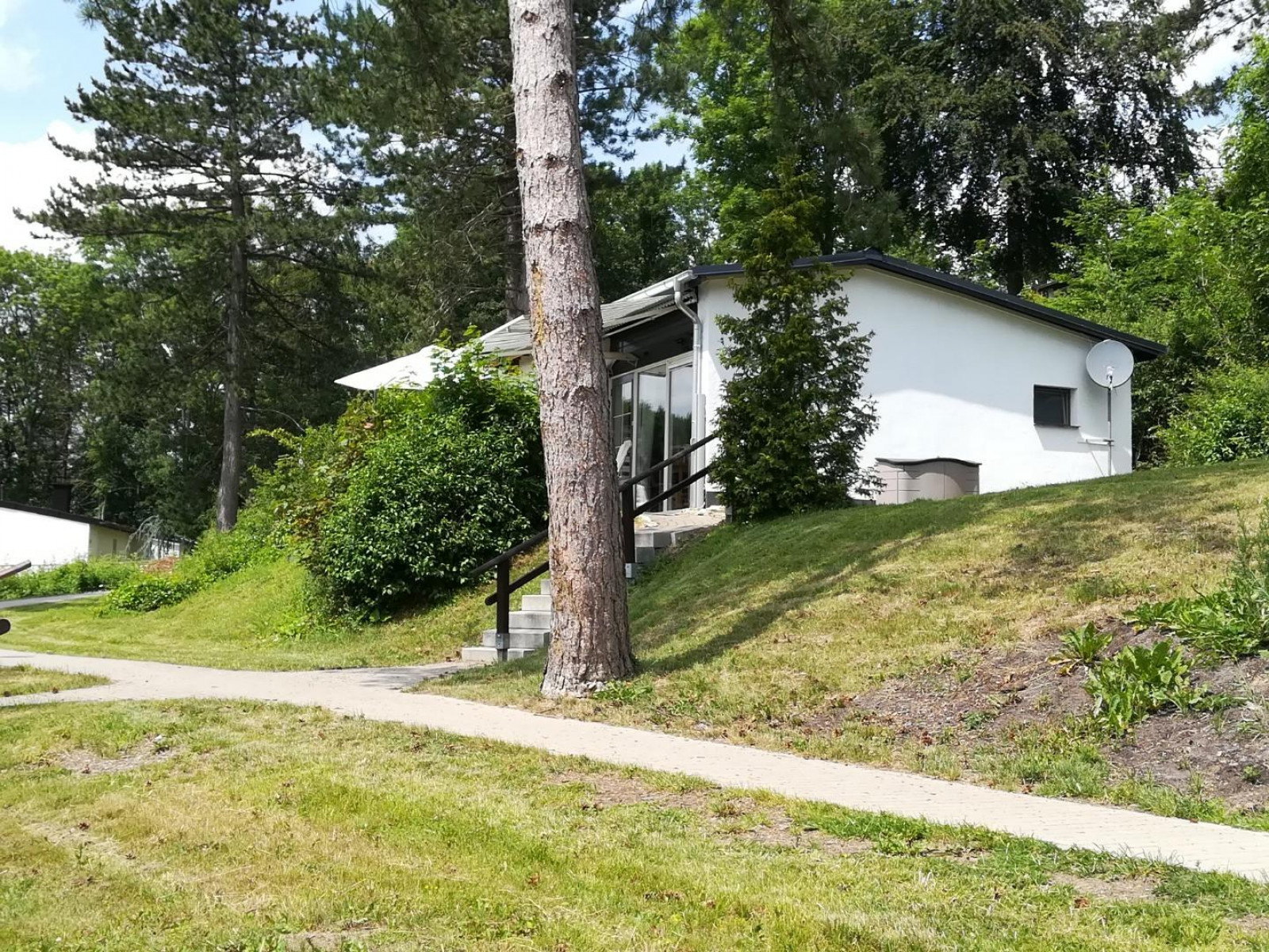 Rustig gelegen 2 persoons bungalow in Lichtenau met WiF