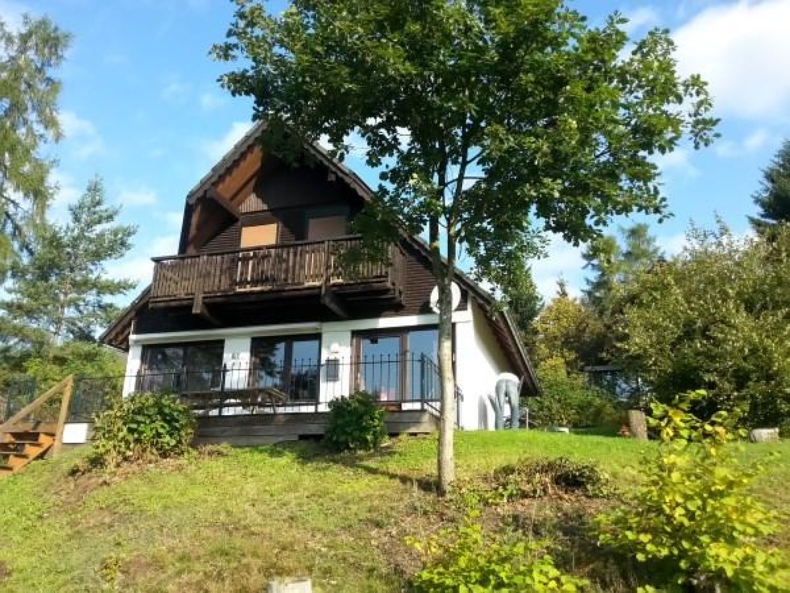 Leuke 6 persoons vakantiewoning in Frankenau in de buur